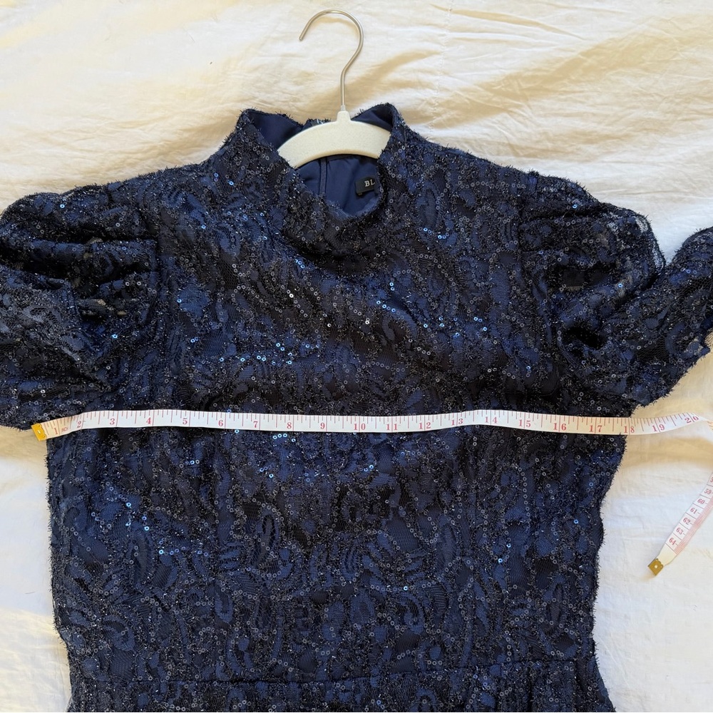 BLACK HALO Santorini Laurel Berman Santorini Mini-dress In Midnight Dress NWOT - Picture 6 of 8